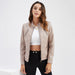 Short ladies leather jacket DJFShopping/Fashion