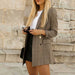 Women Jackets Coats Outwear Khaki DJFShopping/Fashion