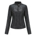 Short ladies leather jacket DJFShopping/Fashion