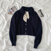 Loose All-Match Lapel Ladies Sweater Jacket DJFShopping/Fashion