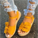 Large Size Ladies Sandals Bow Fish Mouth Shoes DJFShopping/Fashion