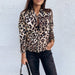 Leopard print ladies jacket