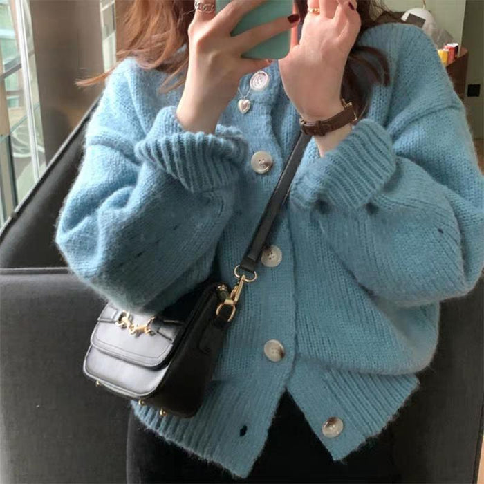 Korean Version Of Loose Long-sleeved Jumper Jacket Women