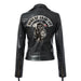 Ladies PU Washed Leather Jacket DJFShopping/Fashion