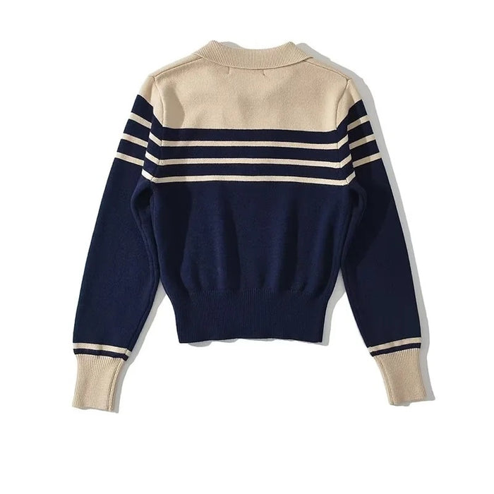 Women's Long-sleeved Knit Jumper